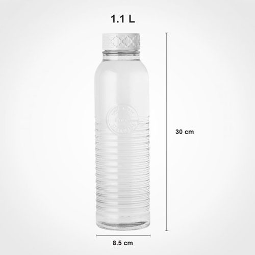 بطری آب روستیک بلند لیمون 1886