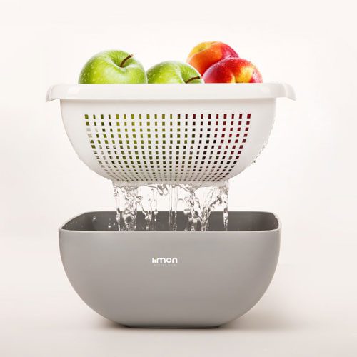 ست آبکش لگن 6 پارچه لیمون کد 2067