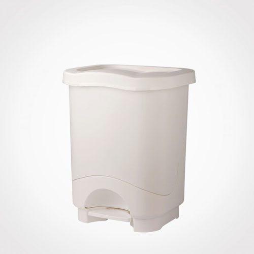 سطل پدالی چهار گوش ساده 35 لیتر لیمون 1856